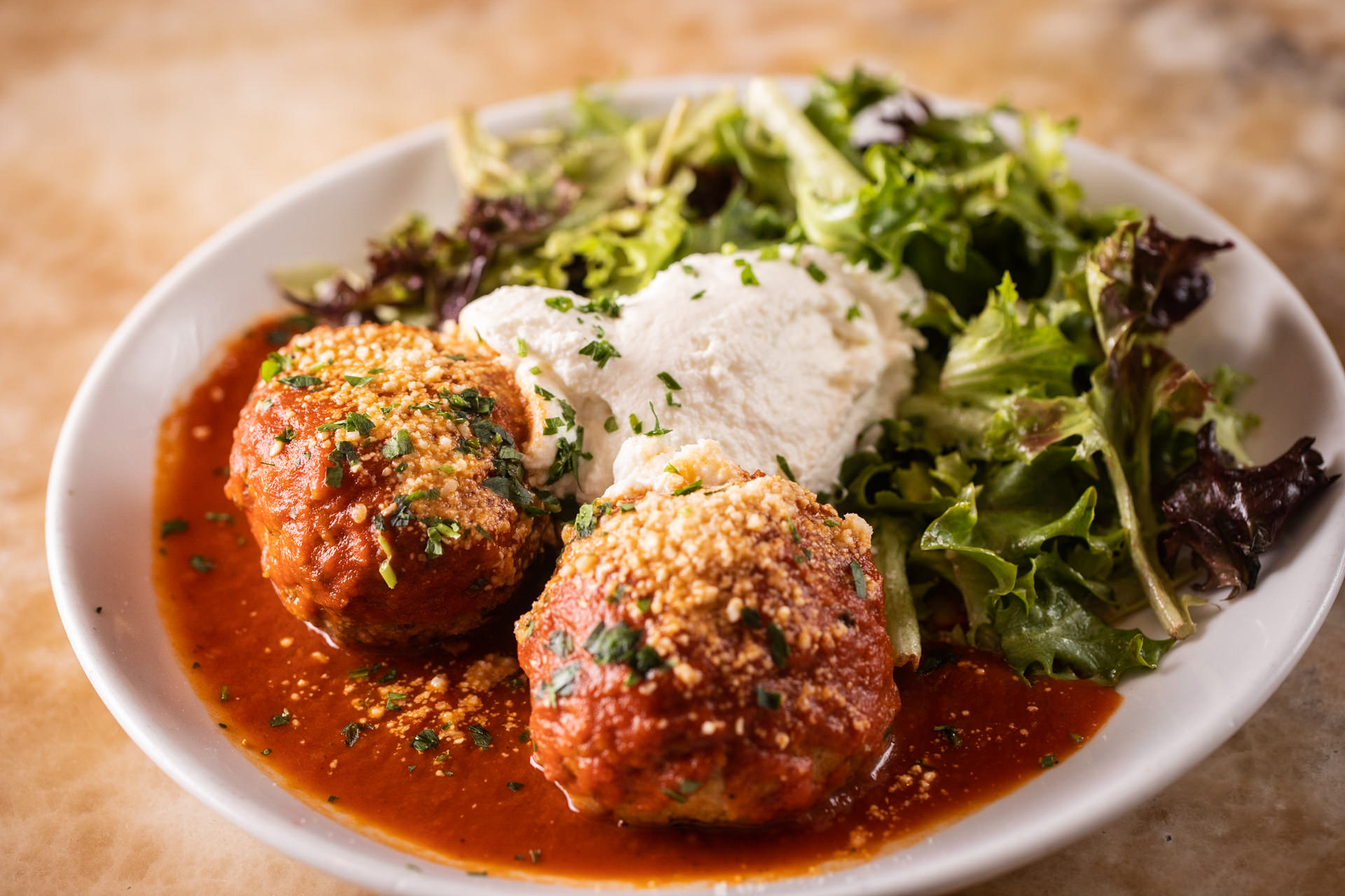 Nonna's Meatballs Appetizer